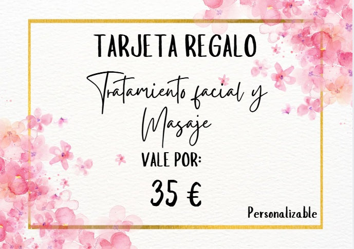 Tarjeta Regalo con valor a elegir