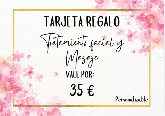 Tarjeta Regalo con valor a elegir